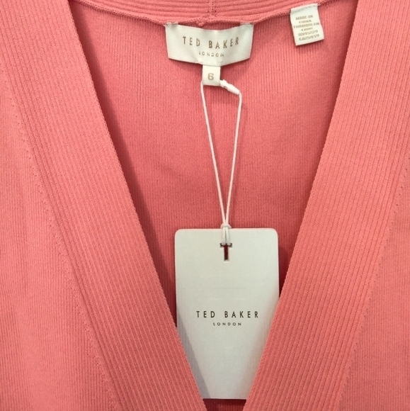 Ted Baker Bodycon V Neck dress - Picture 4 of 7